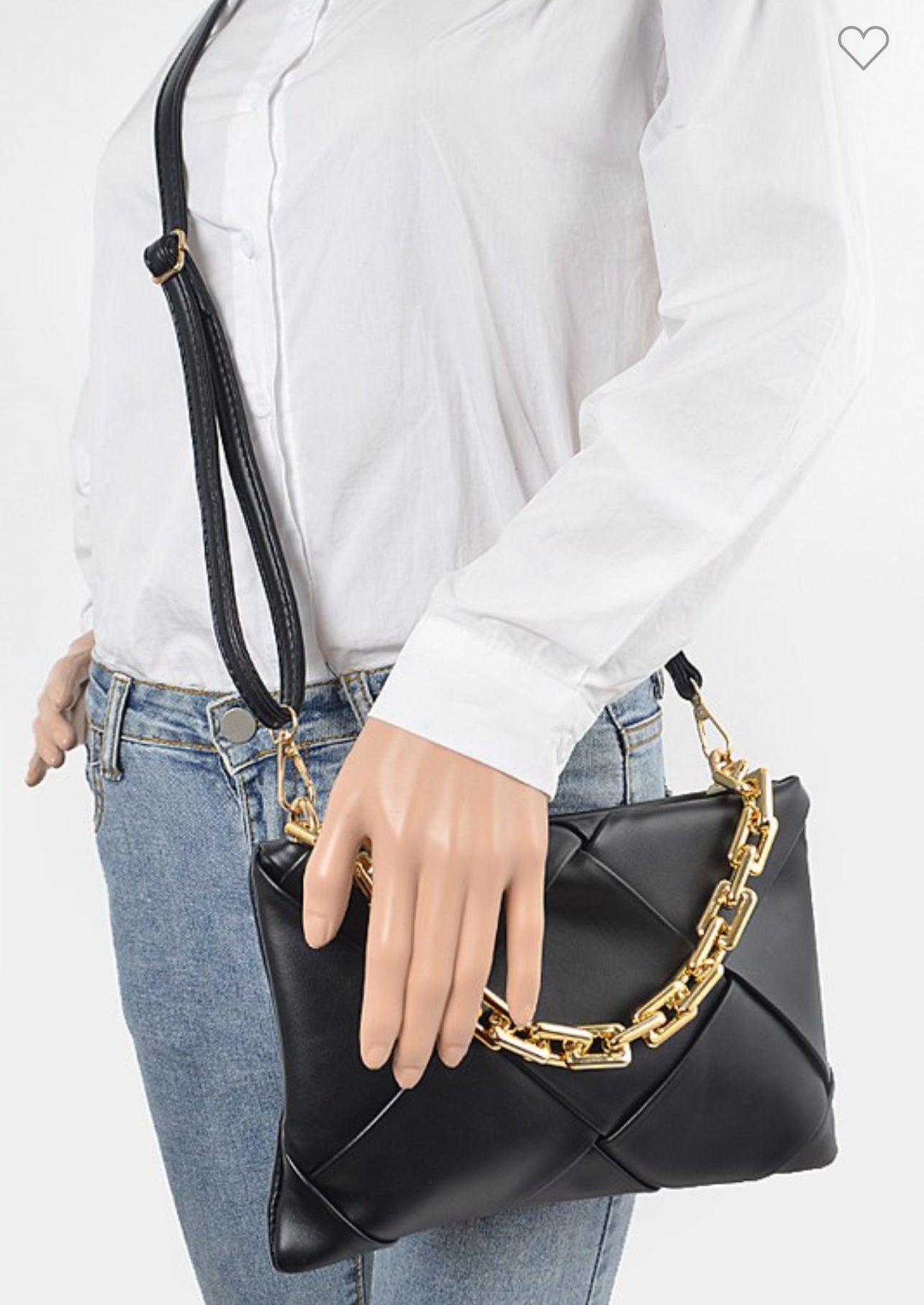 Braided Crossbody Handbag - BeauTise’ Boutique