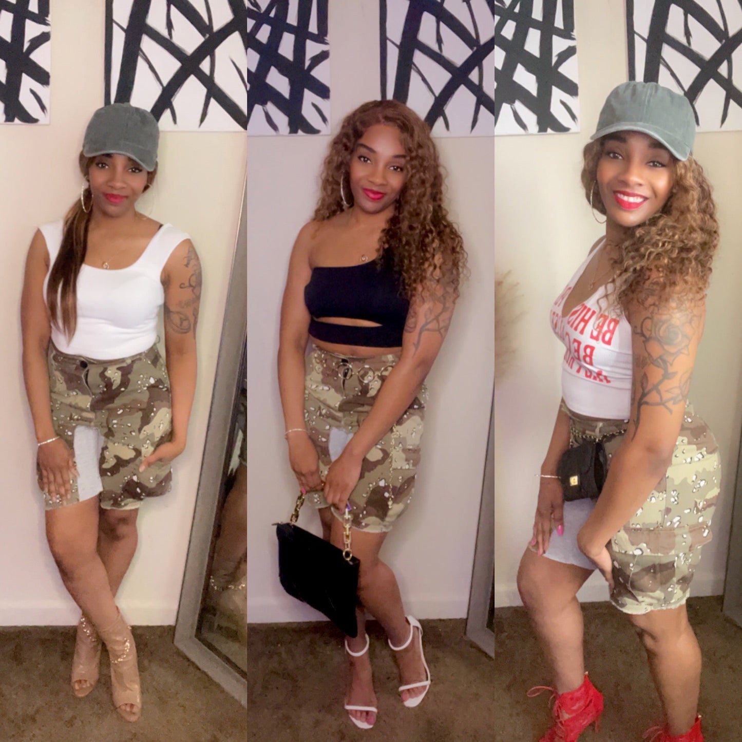 Camo Bermuda Shorts - BeauTise’ Boutique