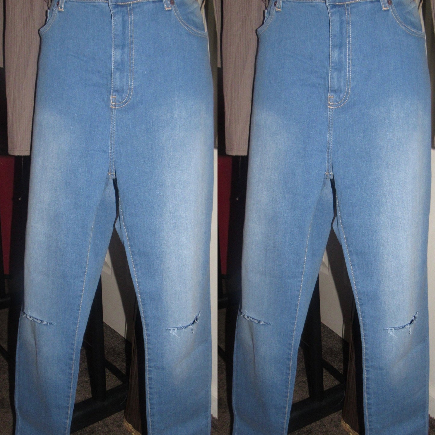 "Slit Where" Jeans - BeauTise’ Boutique