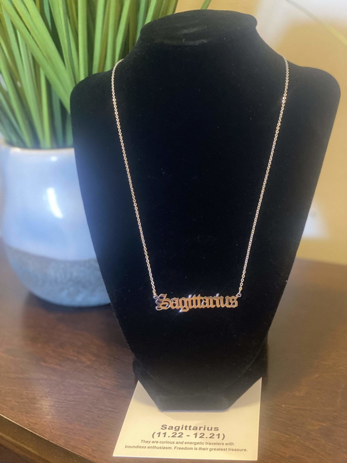 “What’s your sign” Necklace - BeauTise’ Boutique